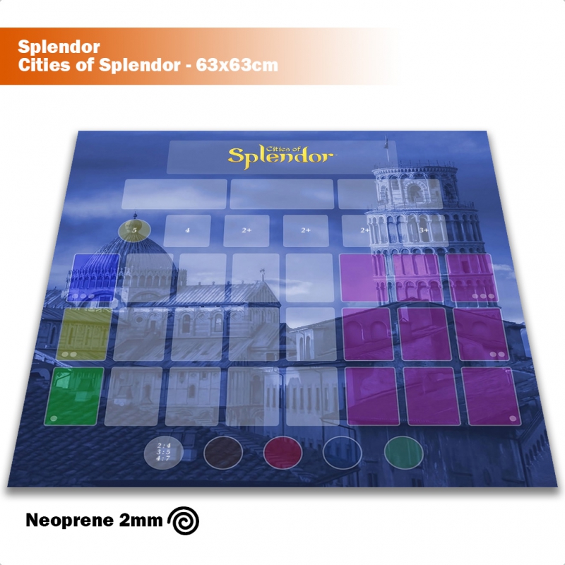 Playmat para Splendor Compatível com Expansão