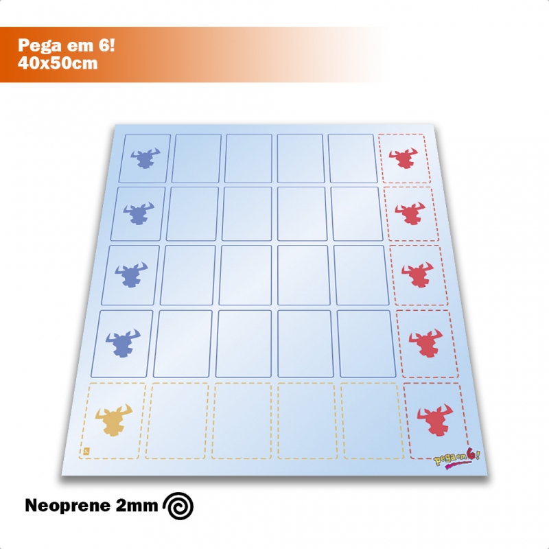 Playmat Pega em 6!